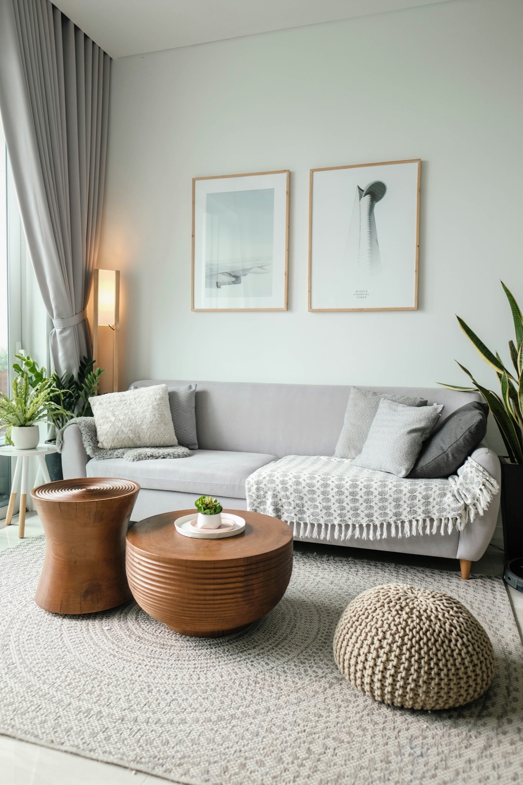 Relaxing sitting area